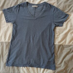 American Giant 100% Supima Cotton Blue Slate Slub T-Shirt